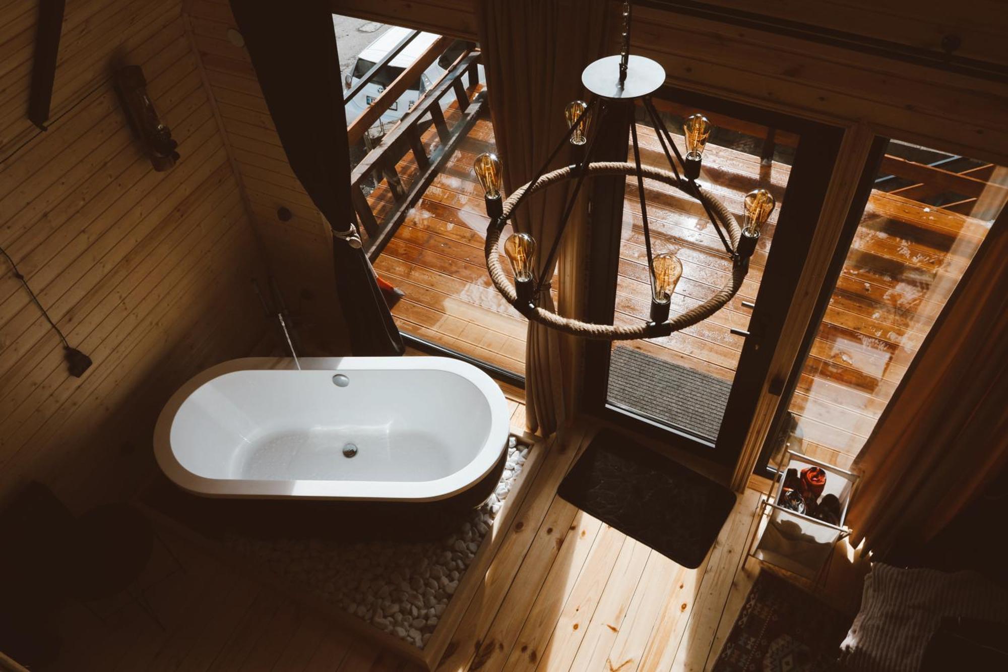 Outdoor Cottages Kazbegi エクステリア 写真